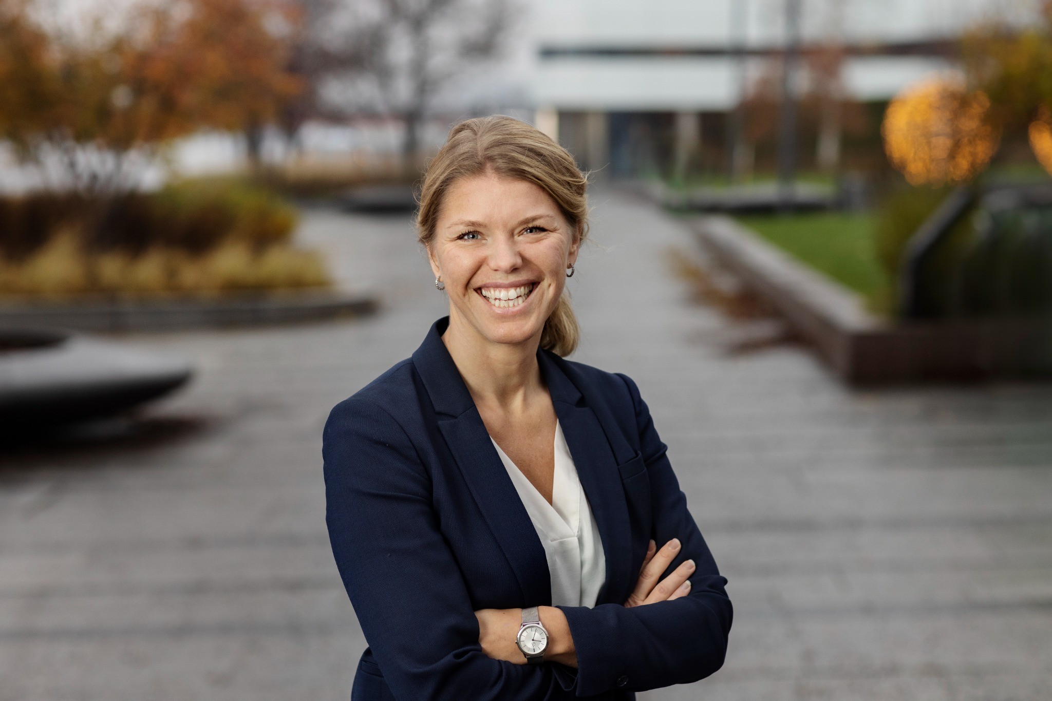 Sara Johansson, VD på Blå Huset